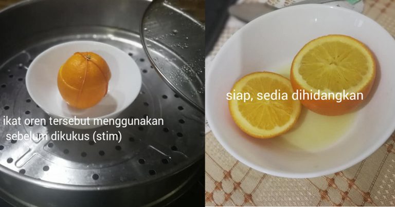 Amal Petua Cina Stim Buah Oren & Garam, Akhirnya Batuk Lebih 2 Bulan Reda