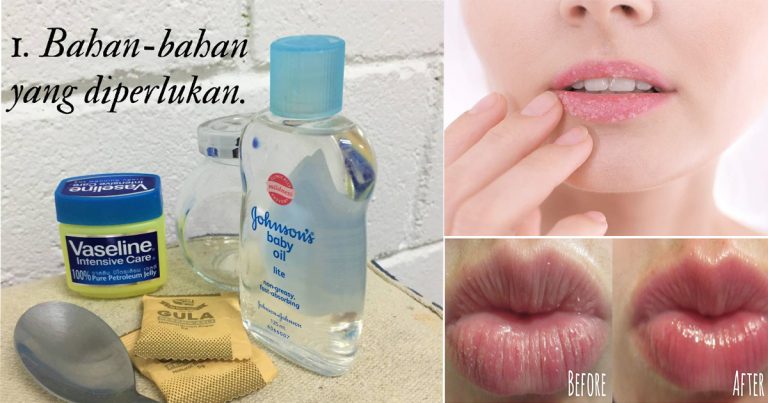 DIY Lip Scrub Guna 3 Bahan Saja, Rawat Bibir Hitam Jadi Merah Jambu