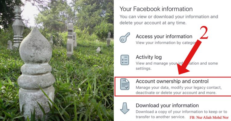 Cara Untuk Delete Akaun Facebook Kita Jika Kita Meninggal Dunia!
