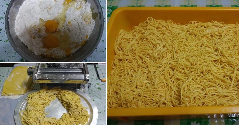 Buat Sendiri Mi Kuning, Tanpa Kapur & Bahan Pengawet