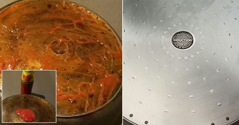 Bersihkan Kuali & Periuk Hitam Guna Sos Tomato, Hasilnya Berkilat Macam Baru