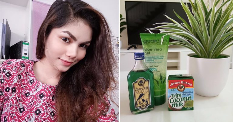 Wanita Ini Kongsi Petua 3 Bahan Untuk Selesaikan Masalah Rambut Gugur Kembali Lebat