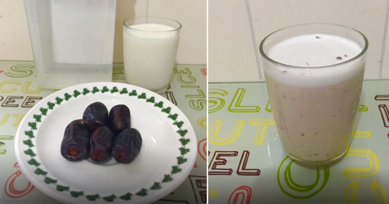 Tak Makan Nasi Tapi Boleh Tahan Puasa Sampai 19 Jam, Caranya Minum Susu Kurma Homemade