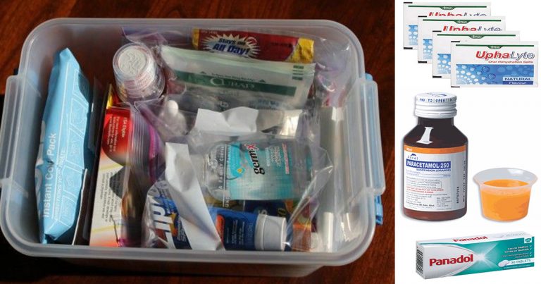 Senarai ‘First Aid Kit Raya’ Wajib Bawa Balik Kampung Terutama Jika Ada Anak Kecil