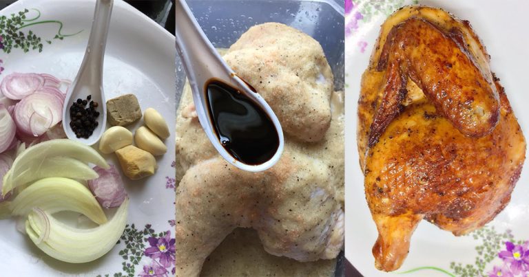 Lepas Dah Tahu Resipi Buat Ayam Panggang Ni Korang Tak Perlu Beli Lagi. Mudah Sangat!