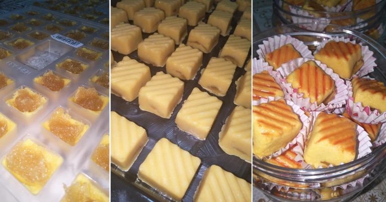 Selain Gulung & Bunga, Kena Cuba Buat Tart Nenas Kiub Pula