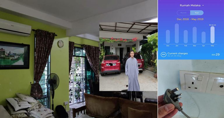 Rumah 4 Bilik, Semua Ada Aircond Tapi Bil Elektrik Kurang Dari RM70 Sebulan. Lelaki Ini Kongsi Apa Yang Dilakukan Setiap Hari