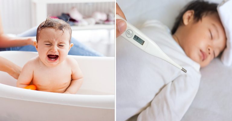 Cara Betul Mandikan Anak Yang Demam, Penting Elak Mandi Air Sejuk!