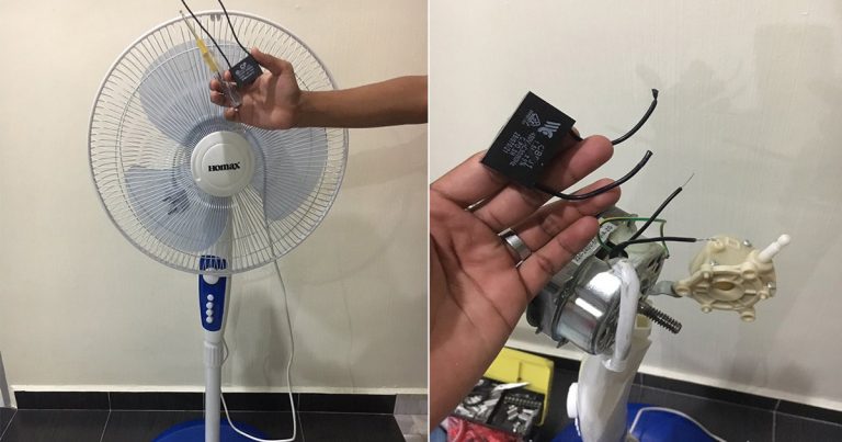Cara Baiki Kipas ‘Stand’ Yang Berputar Perlahan Jadi Laju. Tak Payah Beli Baru!