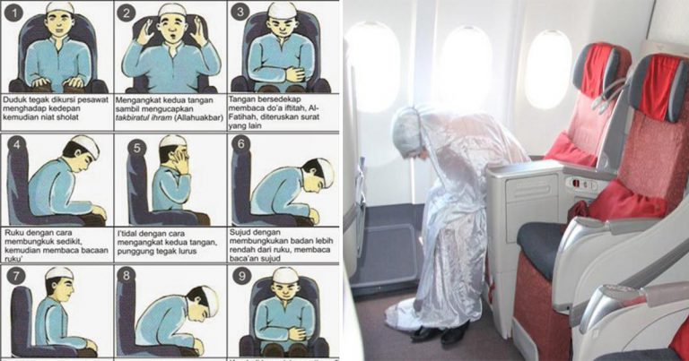 Tata Cara Solat Dalam Kapal Terbang, Wajib Tahu Kalau Tempoh Penerbangan Lama