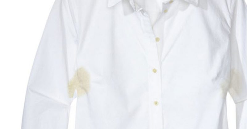 Tip Hilangkan Kesan Kuning Akibat Peluh & Deodorant Pada Baju. Sebelum