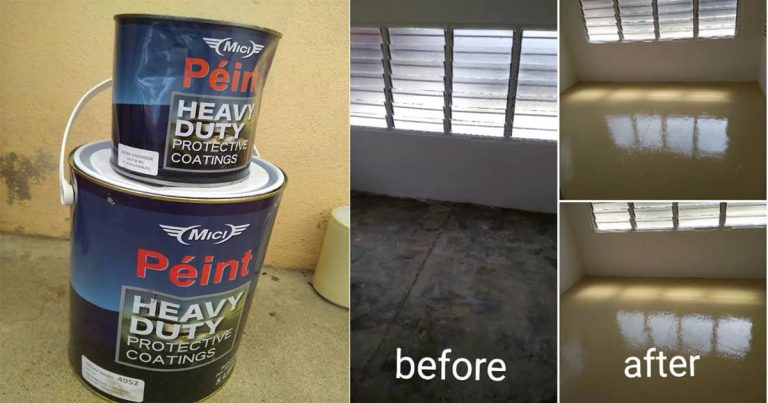 Kalau Tikar Getah Selalu Koyak, Kita Cat Lantai dengan Epoxy. Kemas & Jimat!