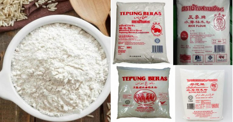 Cara Pilih Tepung Beras Yang Betul Supaya Kuih Menjadi, Kena Tengok Bilangan Gajah!