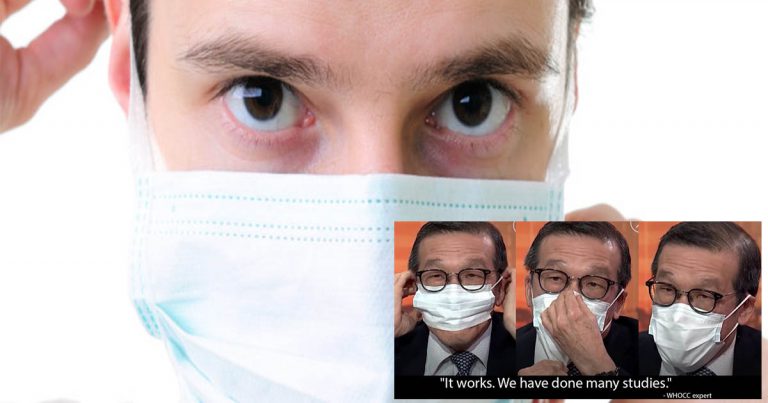 Cara Betul Pakai Topeng Muka Elak Virus Pastikan Bahagian Biru Di Luar, Dalam Putih!