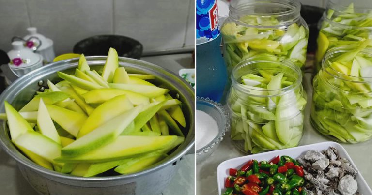 Tambah Aiskrim Soda, Tip Buat Jeruk Mangga Yang Rangup Krup Krap
