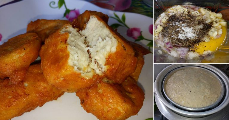 Buat Sendiri Tempura Nugget Rangup, Homemade Dijamin Sihat Tanpa Lemak