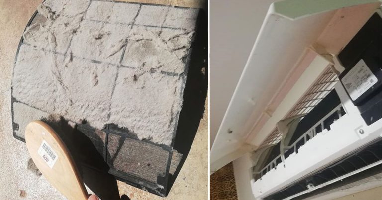 Kalau Aircond Rumah Dah Kurang Sejuk, Tanda Filter Penuh Habuk! Ikut Langkah Ini Untuk Bersihkannya