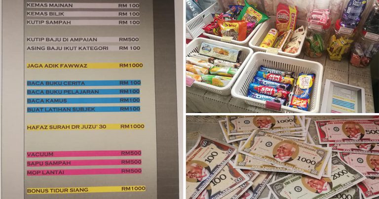 ‘Buka Kedai’ Dalam Rumah Cara Kreatif Ibu Ajar Anak-anak Berebut Buat Kerja