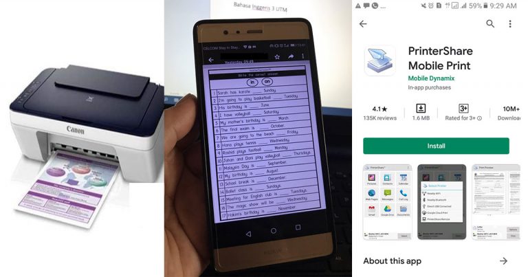 Begini Cara Sambungkan Handphone Ke Printer Untuk Mudahkan Print Kerja Sekolah Anak