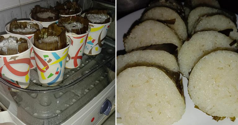 Buat Lemang Guna Cawan Kertas. Bakar Dalam Oven & Kukus, Lagi Senang!