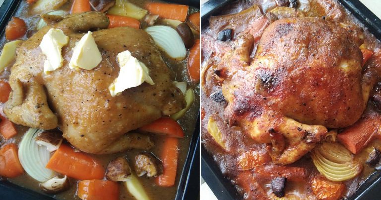 Cara Buat Ayam Bakar Ala Kenny Rogers. Bahan Mudah, Buat Pun Senang