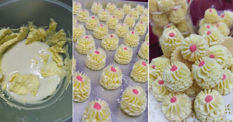 Cara Buat Kuih Semperit Paling Senang Cuma Guna 3 Bahan. Rasa Sedap Cair Di Mulut