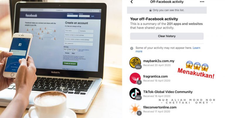 Facebook Sebenarnya Boleh Monitor Semua Aktiviti Kita Walau Pun Tak Online, Begini Cara Untuk Hentikannya