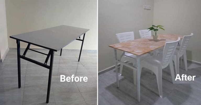 Meja Makan Bajet, Sementara Kumpul Modal Boleh Pakai Yang Ini Dulu