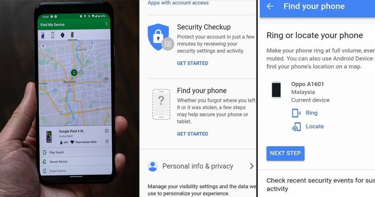 Jika Tercicir Atau Hilang Handphone Boleh Gunakan Akaun Google Ini Untuk Cari & Dapatkan Kembali Telefon