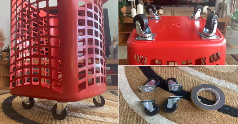 DIY Bakul Roda Pelbagai Guna, Mudah Alih Tak Perlu Angkat