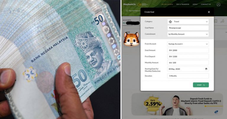 Tak Perlu Main ‘Kutu’, Guna Saja Goal Saving Plan Di Maybank2U Untuk Kumpul Duit. Lagi Selamat