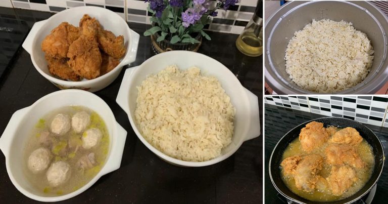 Cara Buat Set Nasi Butter ala KFC. Lengkap Dengan Ayam Goreng & Sup
