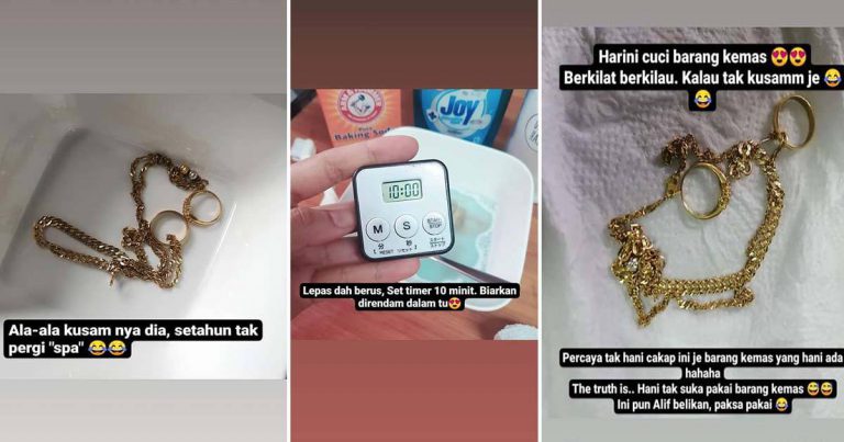 Setahun Sekali Buatlah ‘Deep Cleaning’ Barang Kemas. 10 Minit Saja