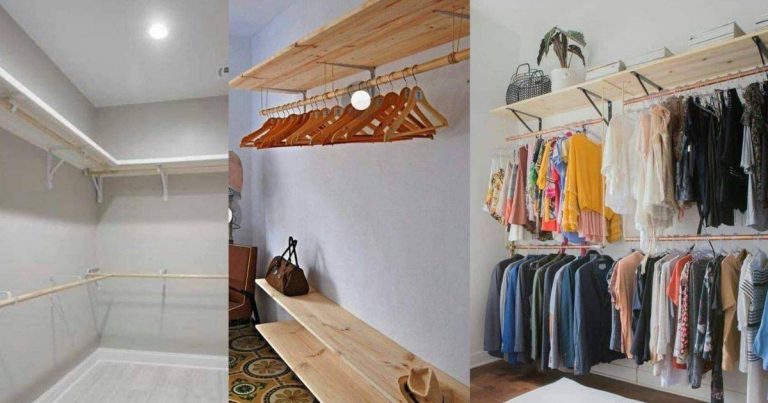 Idea Guna Batang Penyapu Untuk ‘Open Wardrobe’. Mudah, Jimat Ruang & Lebih Praktikal!