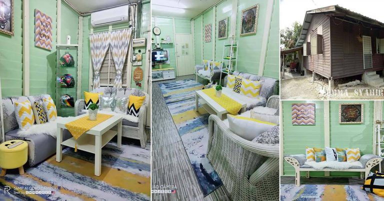 Luar Nampak Setinggan Dalam Macam Kondo. Idea Deko Rumah Papan  Ini Memang Inspirasi!