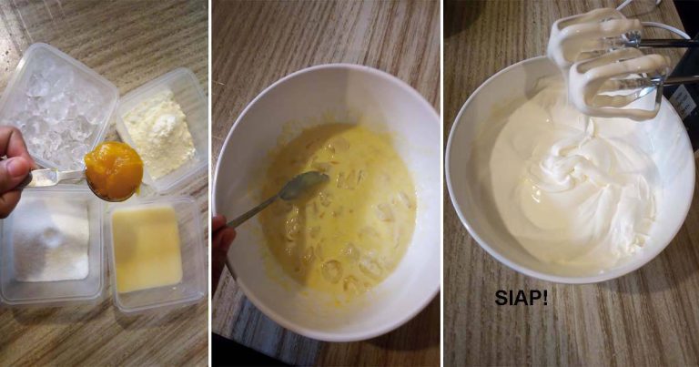 Buat Sendiri Whipping Cream, Putar 6 Minit Dah Siap!