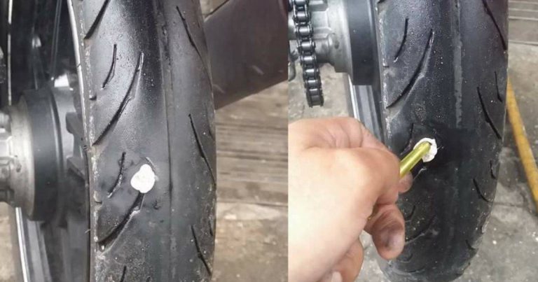 Rupanya Boleh Tampal Guna Gula-Gula Getah, Jika Alami Masalah Tayar Pancit Di Tengah Jalan
