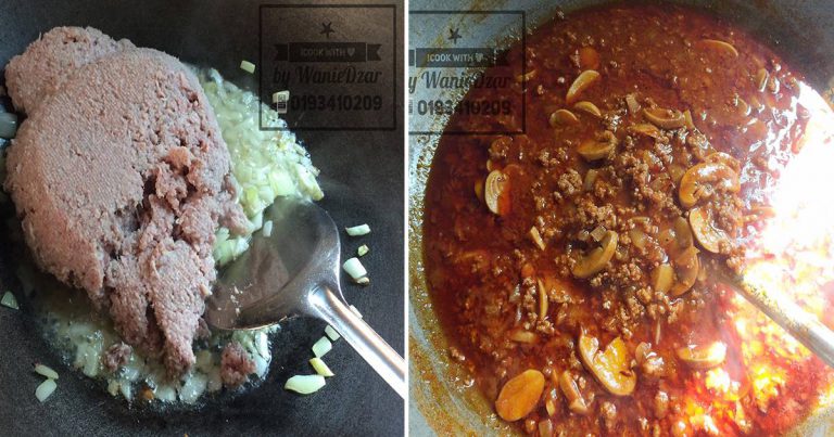 Buat Sendiri Sos Bolognese Tanpa Guna Sos Segera. Jimat, Sekali Buat Dapat Sekuali
