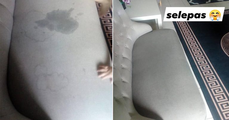 Teknik Mudah Bersihkan Sofa Yang Bertompok Atau Terkena Kotoran. Cuma Guna Air Panas
