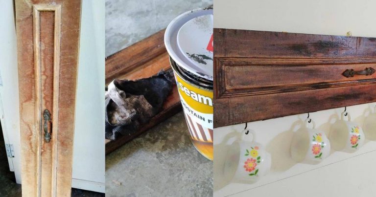 Jangan Buang Laci Lama, Transformasi Jadikan DIY ‘Mutipurpose Hanger’. Begini Cara Buatnya!