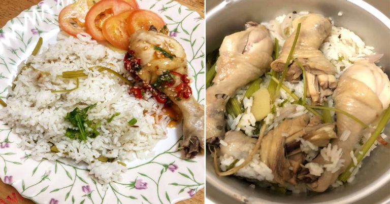 Cara Buat Nasi Ayam Paling Jimat Masa. Nasi & Ayam Masak Sekali!