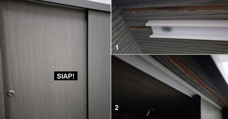 DIY Mudah Baiki Pintu Almari Sliding Yang Rosak. Modal RM2 Saja.