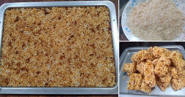 Kalau Ada Banyak Lebihan Nasi Boleh Buat Bepang. Rangup, Manis Buat pun Senang