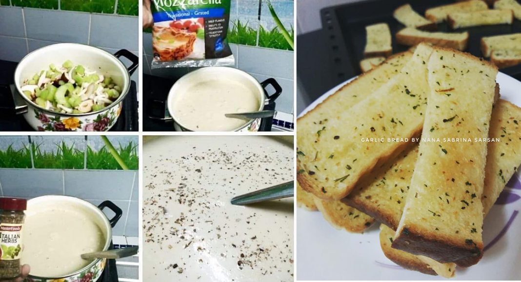 Cara Buat Mushroom Soup Paling Sedap & Senang. Padan Dengan Garlic ...