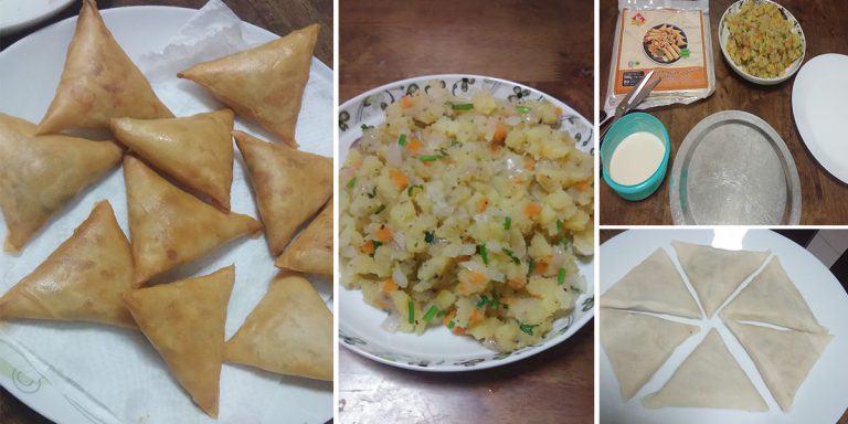 Berbaloi Buat Samosa Inti Kentang Ini, Mudah Sangat. Buat Banyak Untuk Frozen, Senang Nak Makan