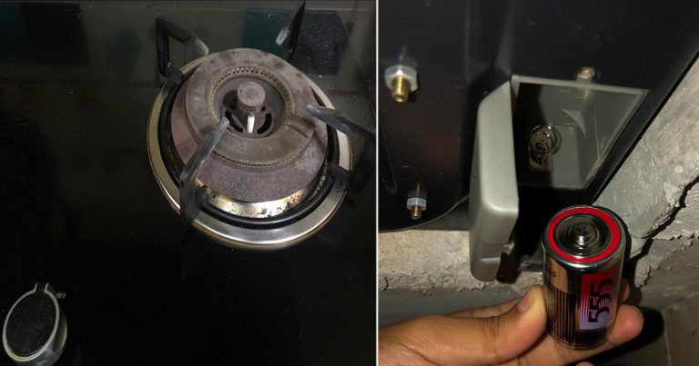 Ramai Tak Tahu Rupanya Pemetik Api Dapur Gas Guna Bateri. Kalau Api Tak Keluar Cuba Tukar Bateri Dulu