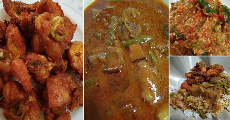 Cara Buat Nasi Ala Kak Wok, Lengkap Dengan Ayam Goreng, Gulai & Sambal