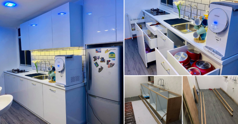 Kabinet Dapur Macam Ini Boleh Buat Sendiri. Modal RM2,000 Siap Semua Sekali, Lelaki Ini Kongsi Panduan Kalau Nak DIY