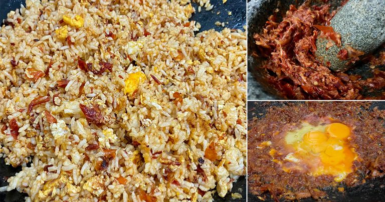 Cara Buat Nasi Goreng ‘Legend’ Macam Mak Kita Buat. Takde Perencah Pun Sedap!