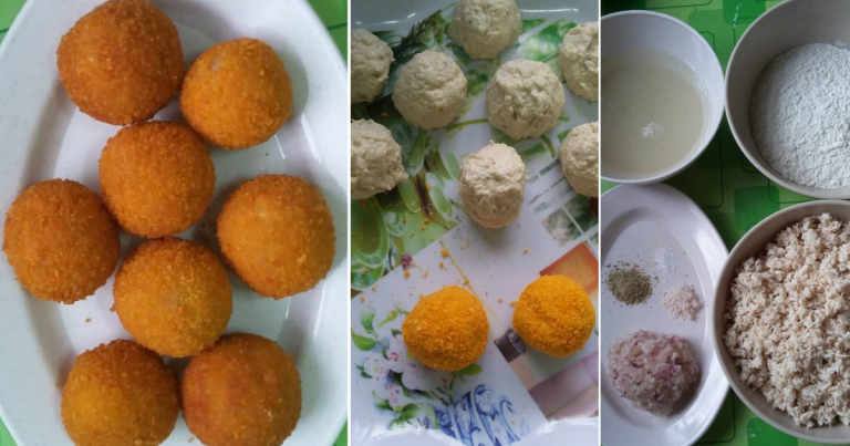 Buat Sendiri Bebola Ayam Homemade. Lebih Sihat & Jimat